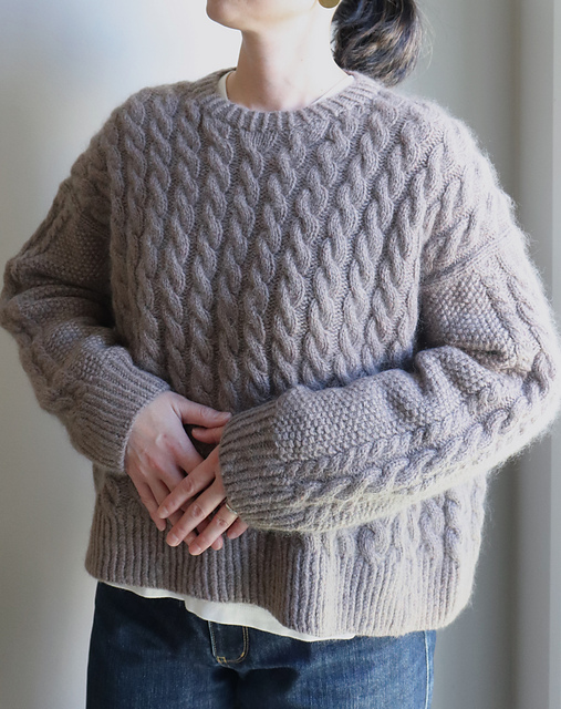 ヘイテン様用　ニット Ravelry: Grano Sweater pattern by Ayako Sato