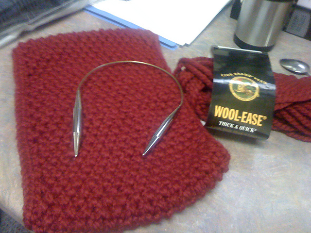 Carla Seed Stitch Cowl