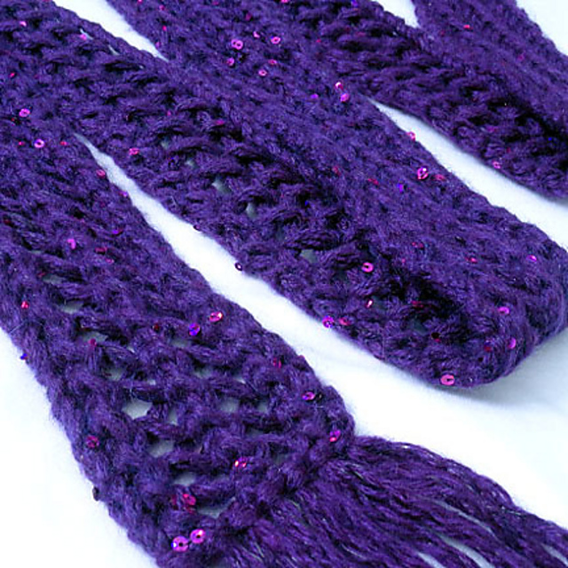 Skinny Lace Scarf