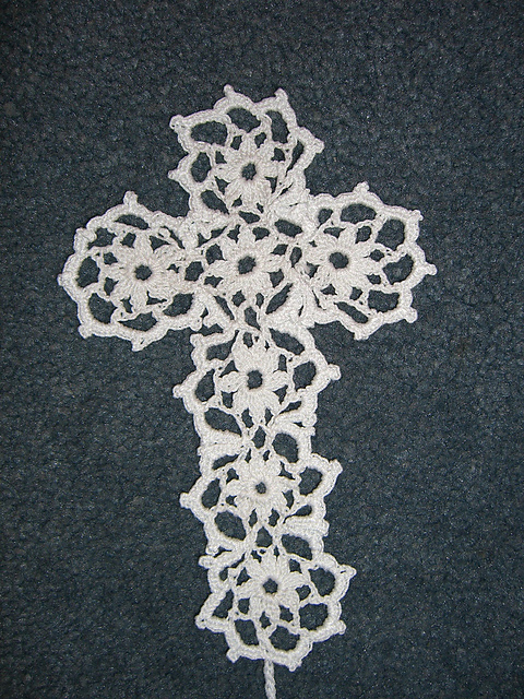 Motif Cross Book Mark No. 6608