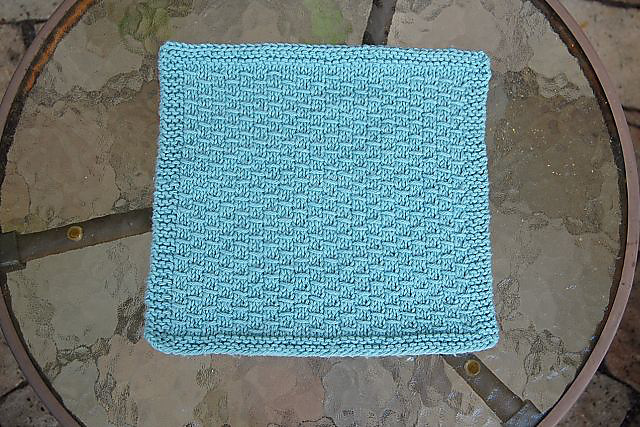 Simple Summer dishcloth