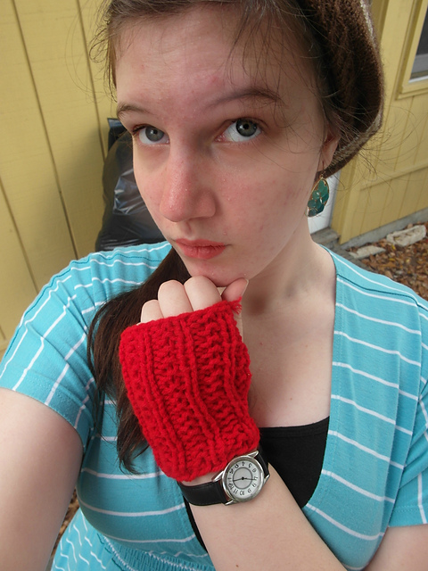 Christmas Mitts