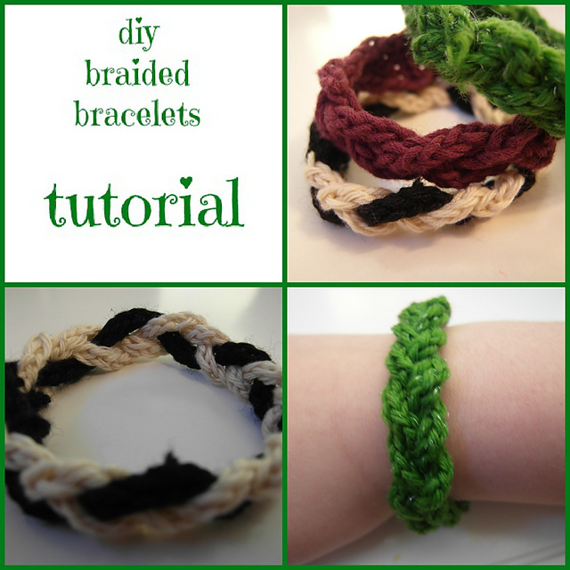 diy braided bracelet