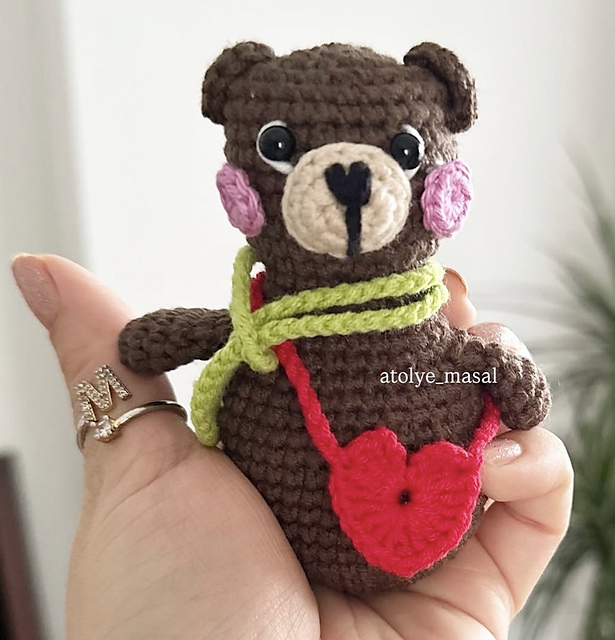 Snap Stress Toy Bear