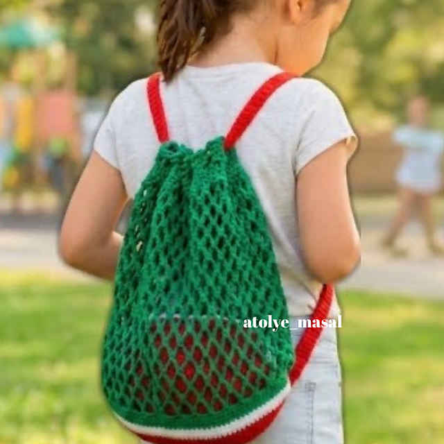 Watermelon Mesh Bag