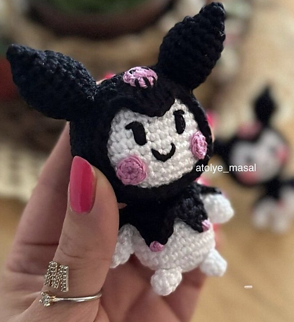 Kuromi Keychain Kuyomi