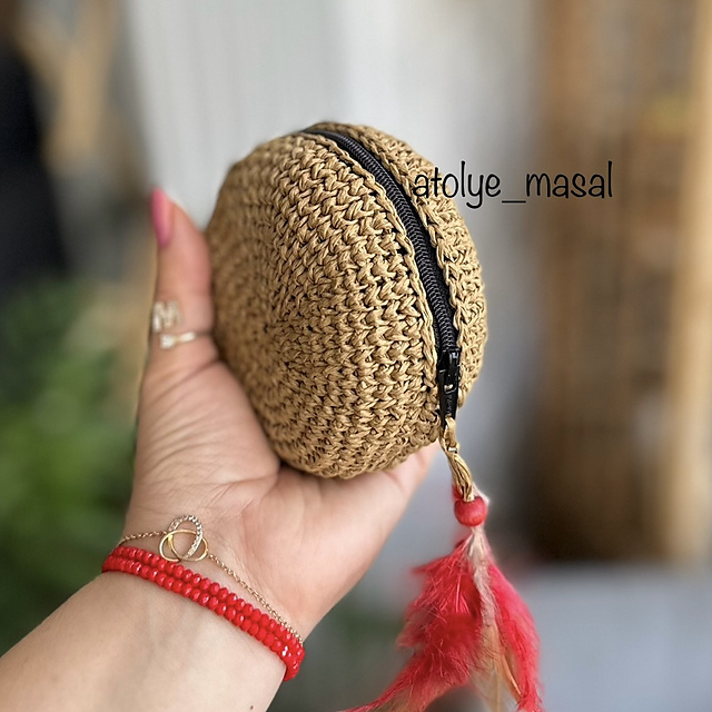 Jar Lid Zipper Coin Purse
