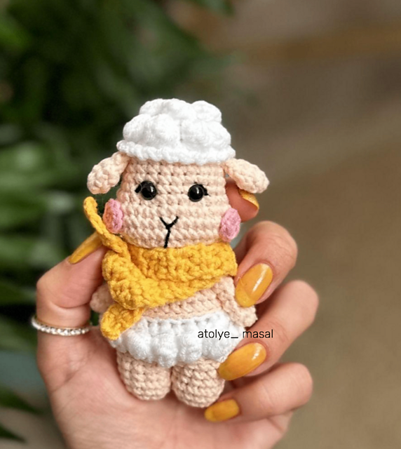 Lamb Keychain