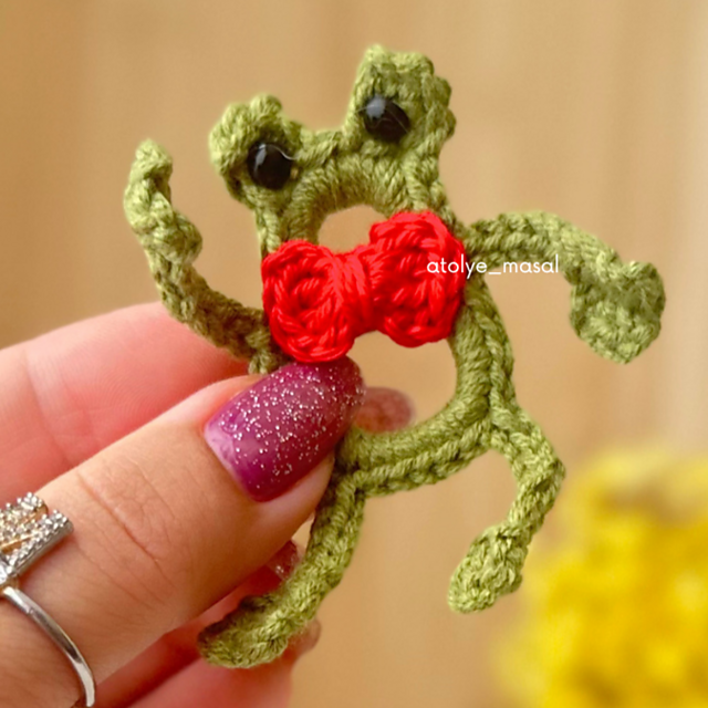 Frog Glasses Holder Can Tab