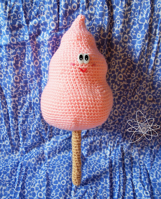 Cotton candy amigurumi