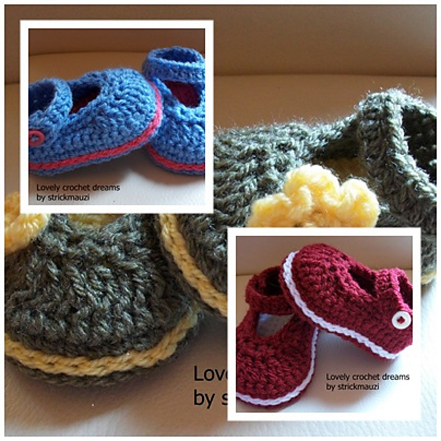Baby Booties Spring Time