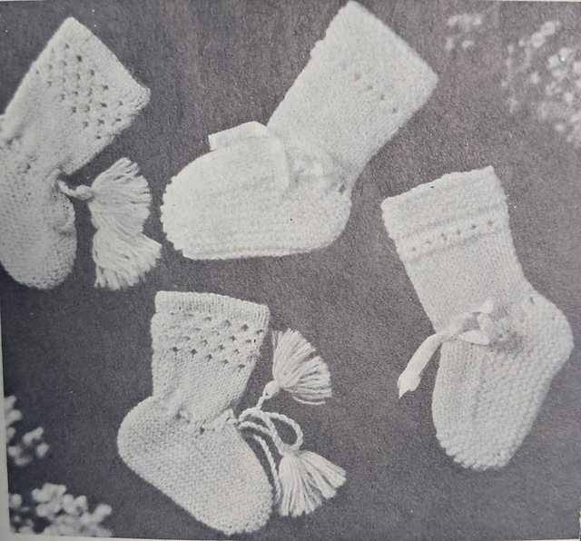 Matching Set Bootees