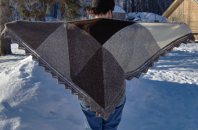 3 x 3 = 10 Shawl