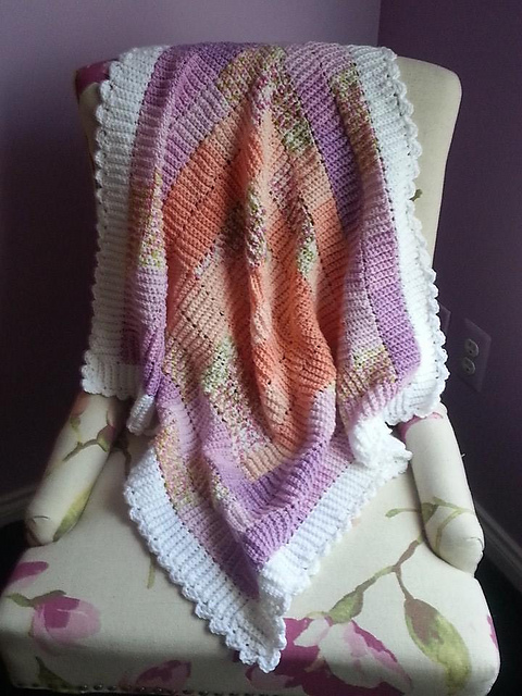Around the Block Baby Blanket