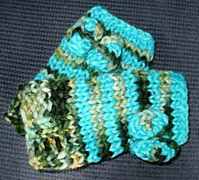 Stripey Gloves