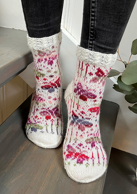 Flying Butterfly Socks