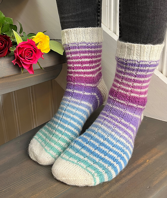Striping Fun Socks