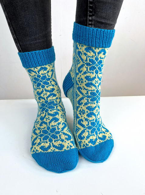 Art Rose Sock