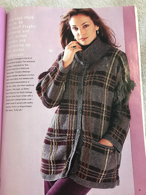 #34 Plaid Cardigan
