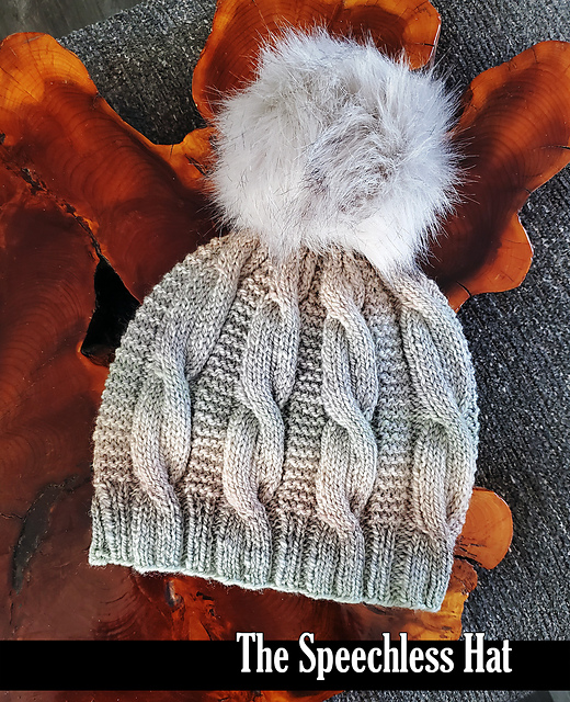 Ravelry: Speechless Hat pattern by Aunt Janet's Designs