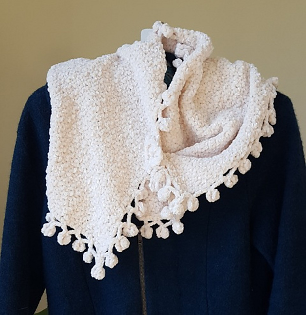 chenille scarf pattern