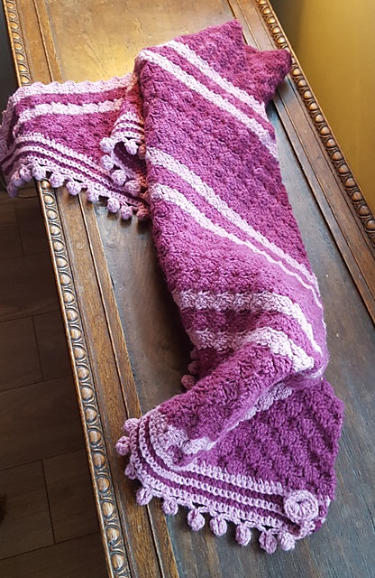 Hedgeberry Shawl
