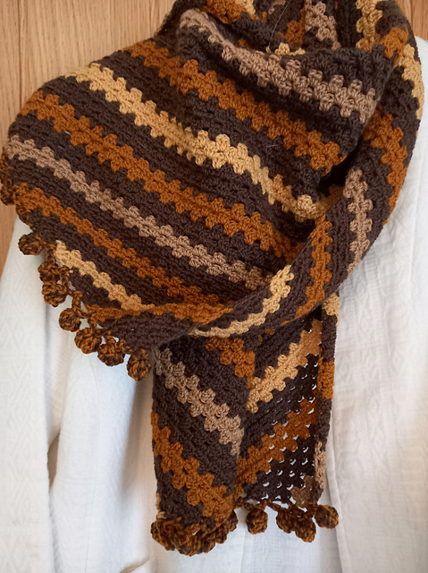 Autumn Stripe Scarf