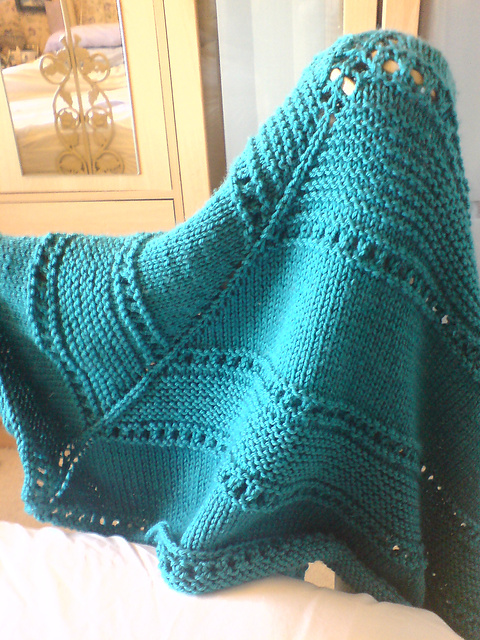 Aurora Borealis Shawl