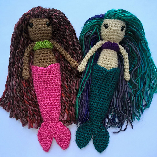 Mini Mermaid Doll