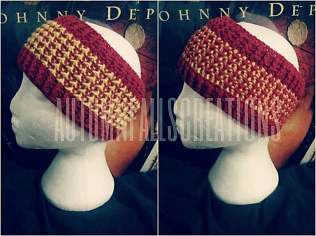 Reversible Bumpy Ear Warmer