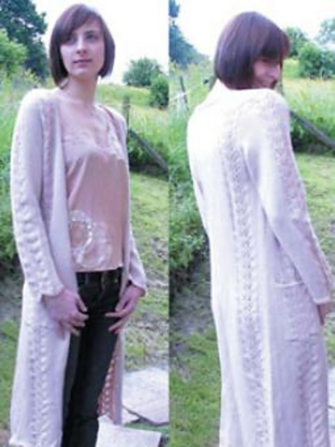 Lace Panelled Coat