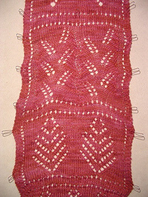 Sampler Scarf for Lace Class