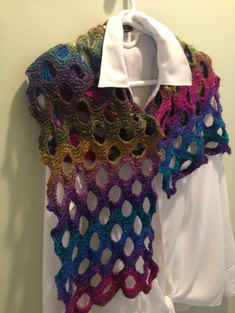 Swiss Cheese Scarf