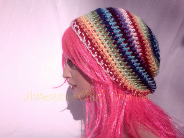 Stripe It Your Way Slouch Hat