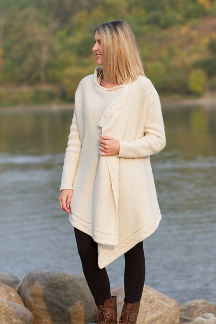 Feather Cardigan Wrap