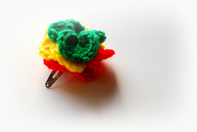 Crochet Hair Clips