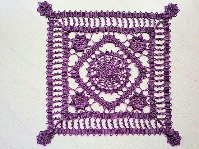 Model #1, Bruges Square Doily