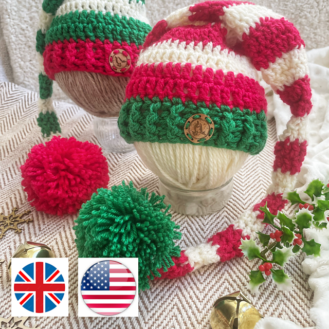 Simple Santa and Elf hat