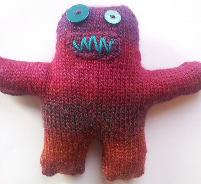 Easy Knit Monster