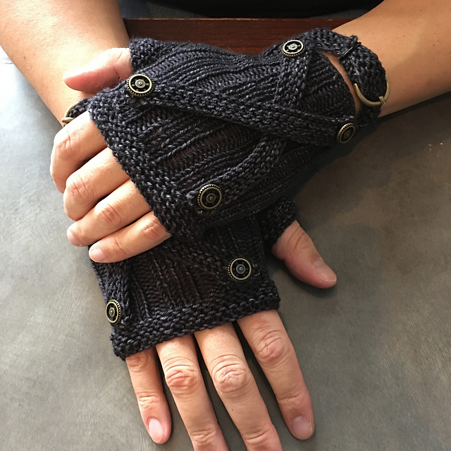 His Lordship's Steampunk Mitts