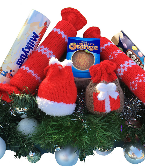 Christmas Smartie cracker and gift bags