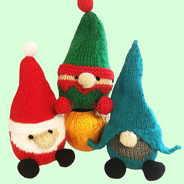 Christmas Elf Santa Gnome baubles/Chocolate orange