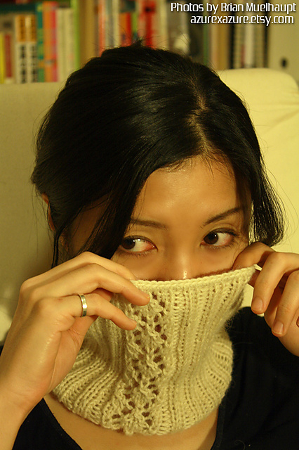 Lace Strip Cowl (Neck Warmer)