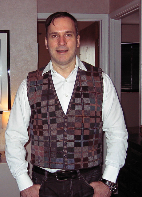 Ravelry: Cross Patch Waistcoat pattern by Kaffe Fassett