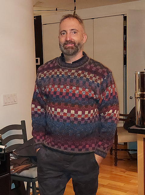 Ravelry: Tweedy Checkerboard pattern by Kaffe Fassett