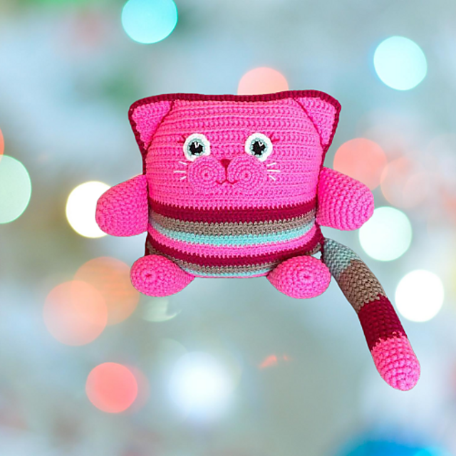 Binky Cat Cushion