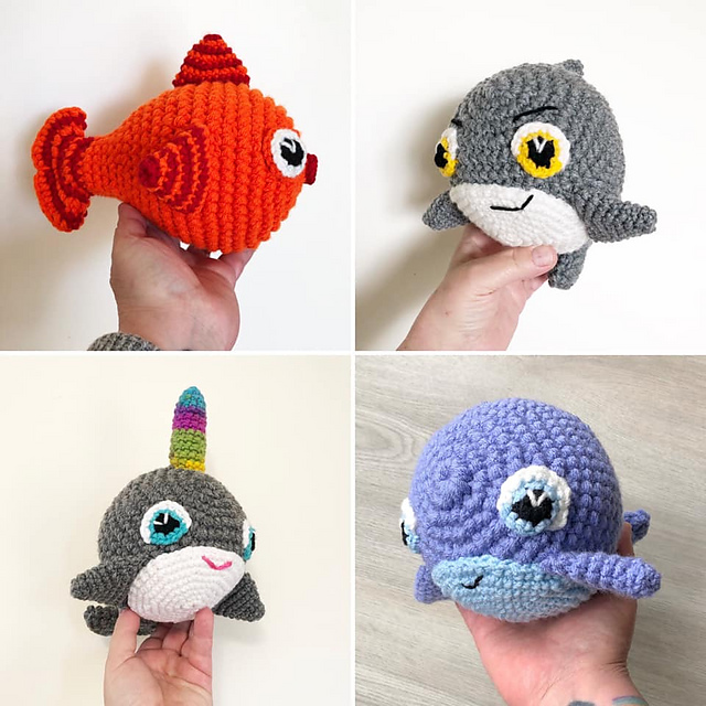 3-in-1 Sea Creatures