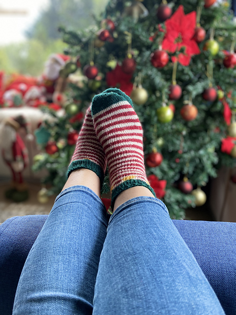 Silly elves socks