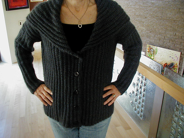 Shawl Collar Cardigan