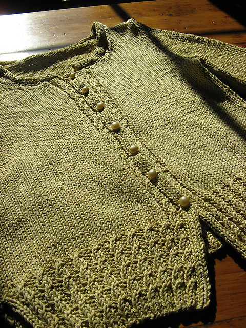 Golden Vintage Cardigan